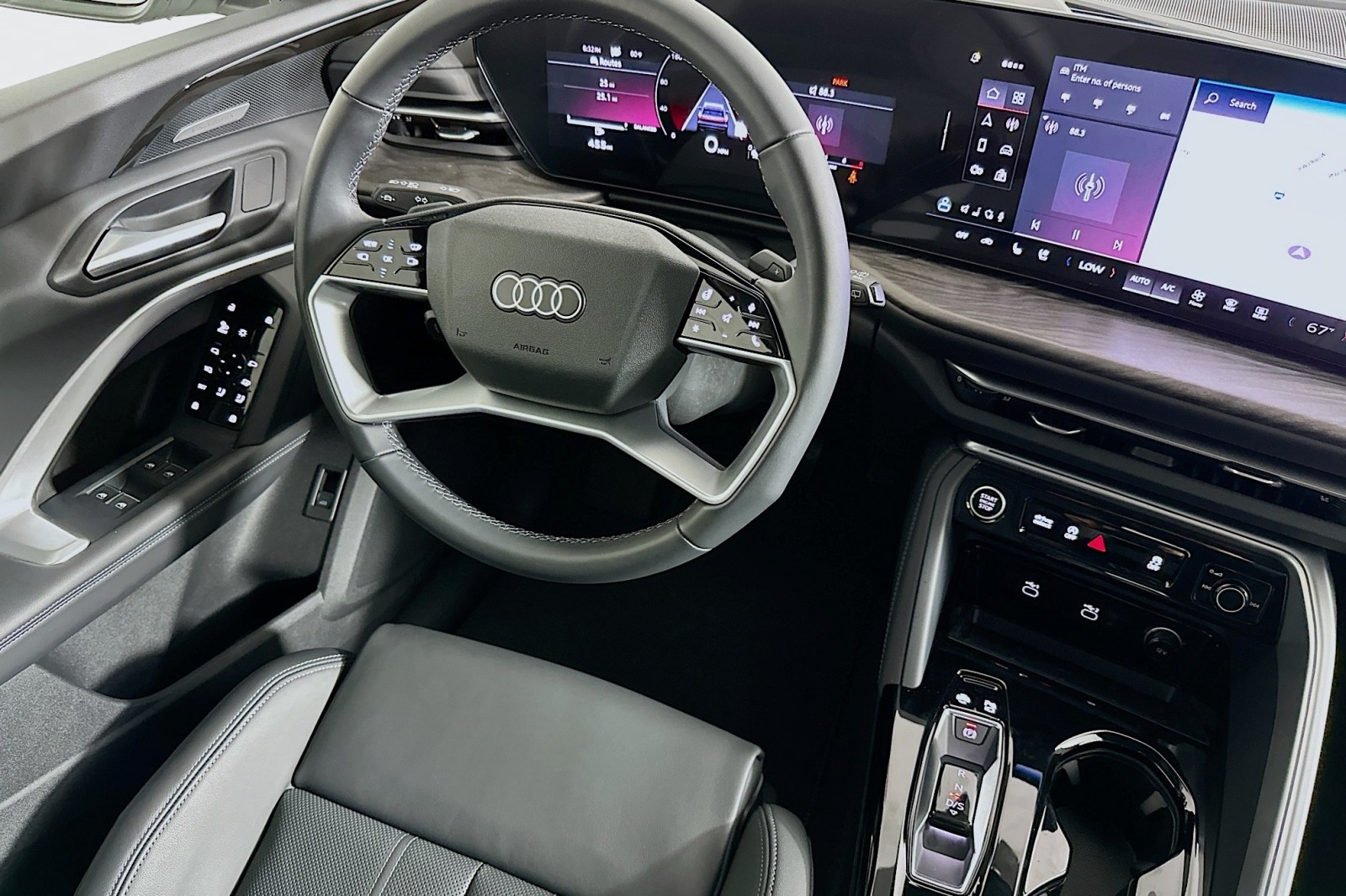 New 2025 Glacier White Metallic Audi Premium Plus image 6