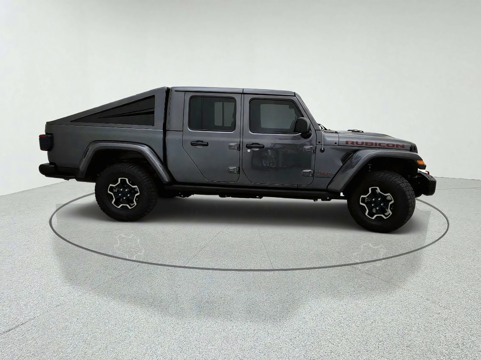 Used 2021 Granite Crystal Metallic Clearcoat Jeep Rubicon image 6