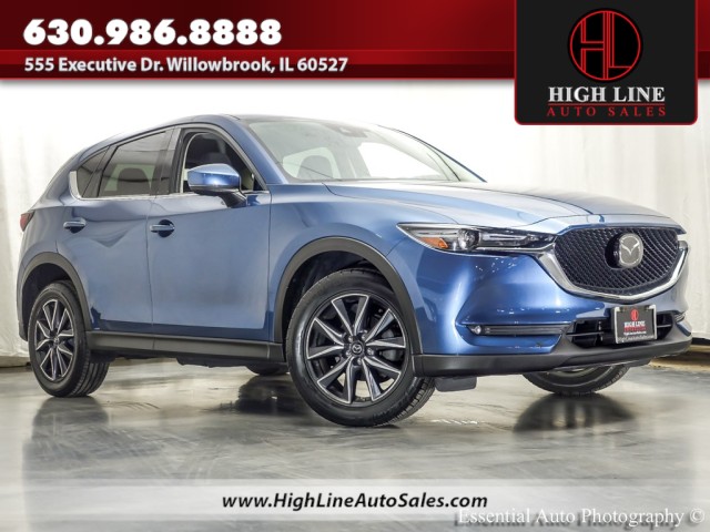 Eternal Blue Mica 2018 Mazda CX-5 Grand Touring AWD SUV / Crossover All-Wheel Drive Automatic