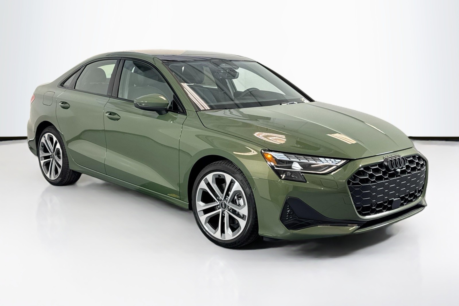 New 2026 District Green Metallic Audi Premium quattro image 3