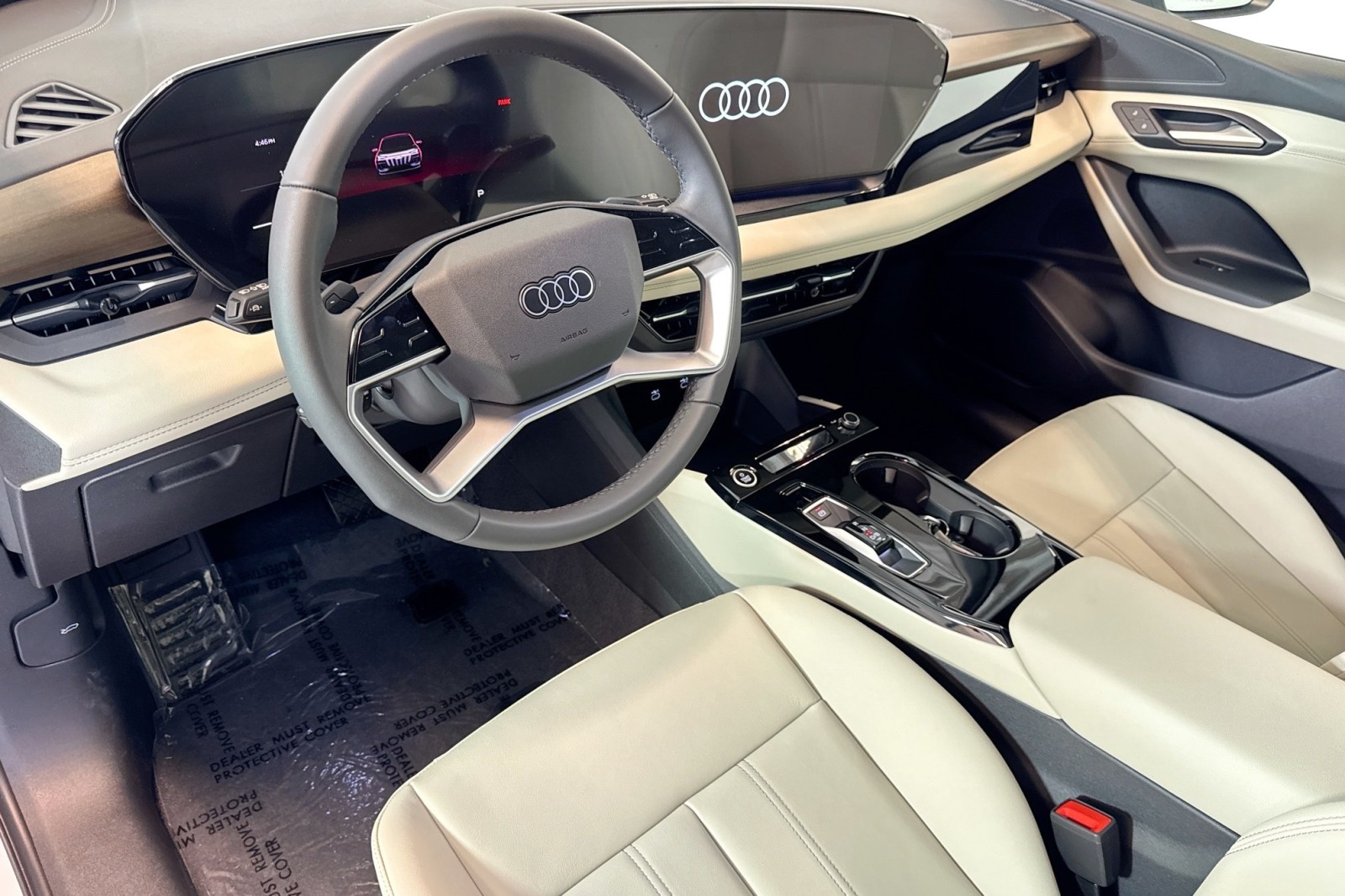 New 2025 Glacier White Metallic Audi Premium quattro image 9