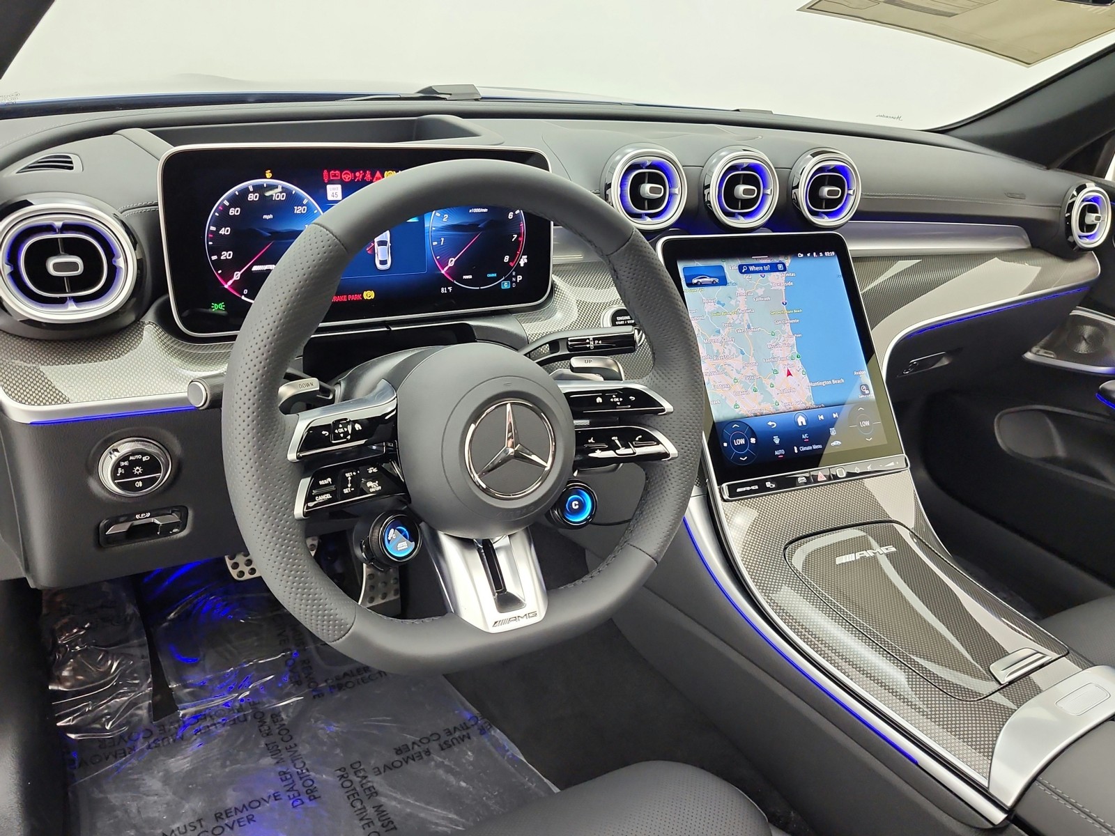 New 2026 MANUFAKTUR Starling Blue Magno Mercedes-Benz AMG® CLE 53 image 9