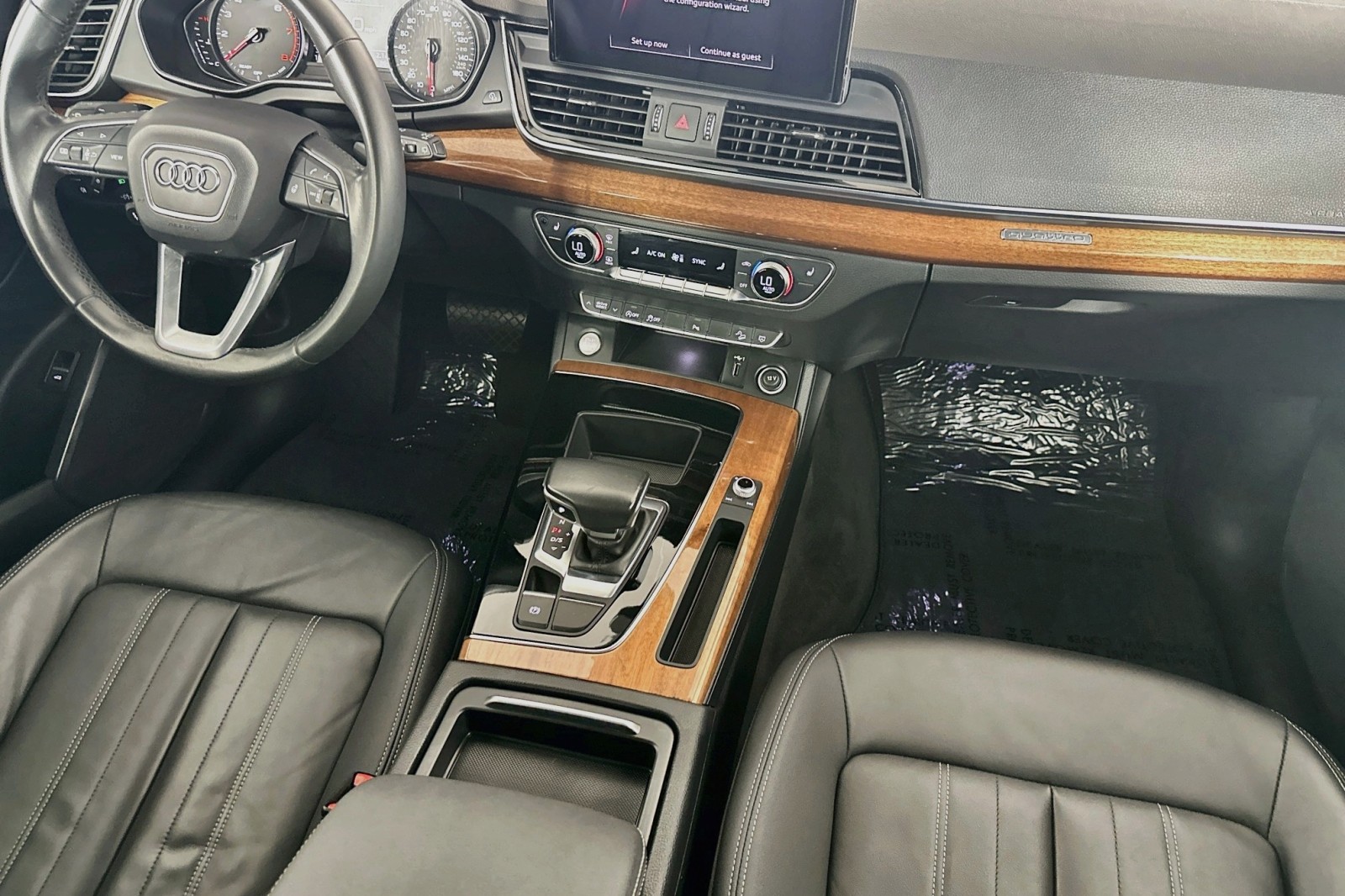 Used 2021 Glacier White Metallic Audi Premium image 6