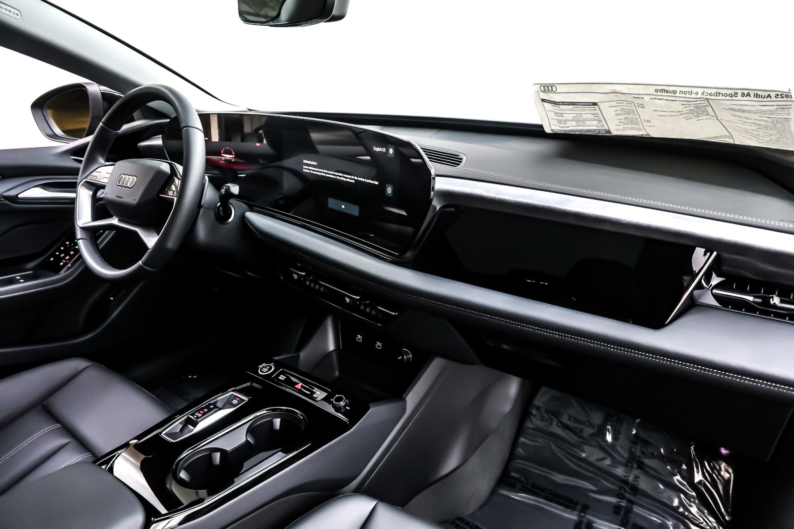 New 2025 Mythos Black Metallic Audi Premium quattro Sportback image 5