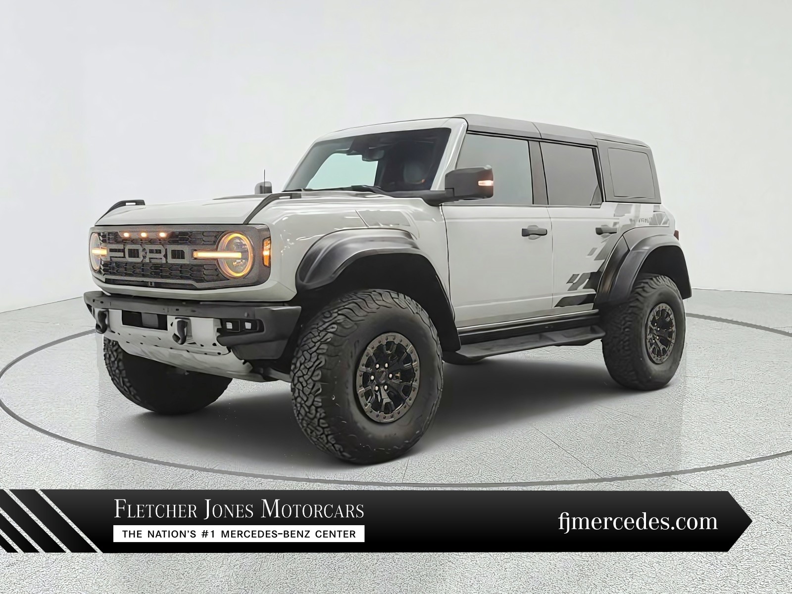 Cactus Gray 2022 Ford Bronco Raptor SUV / Crossover Four-Wheel Drive Automatic