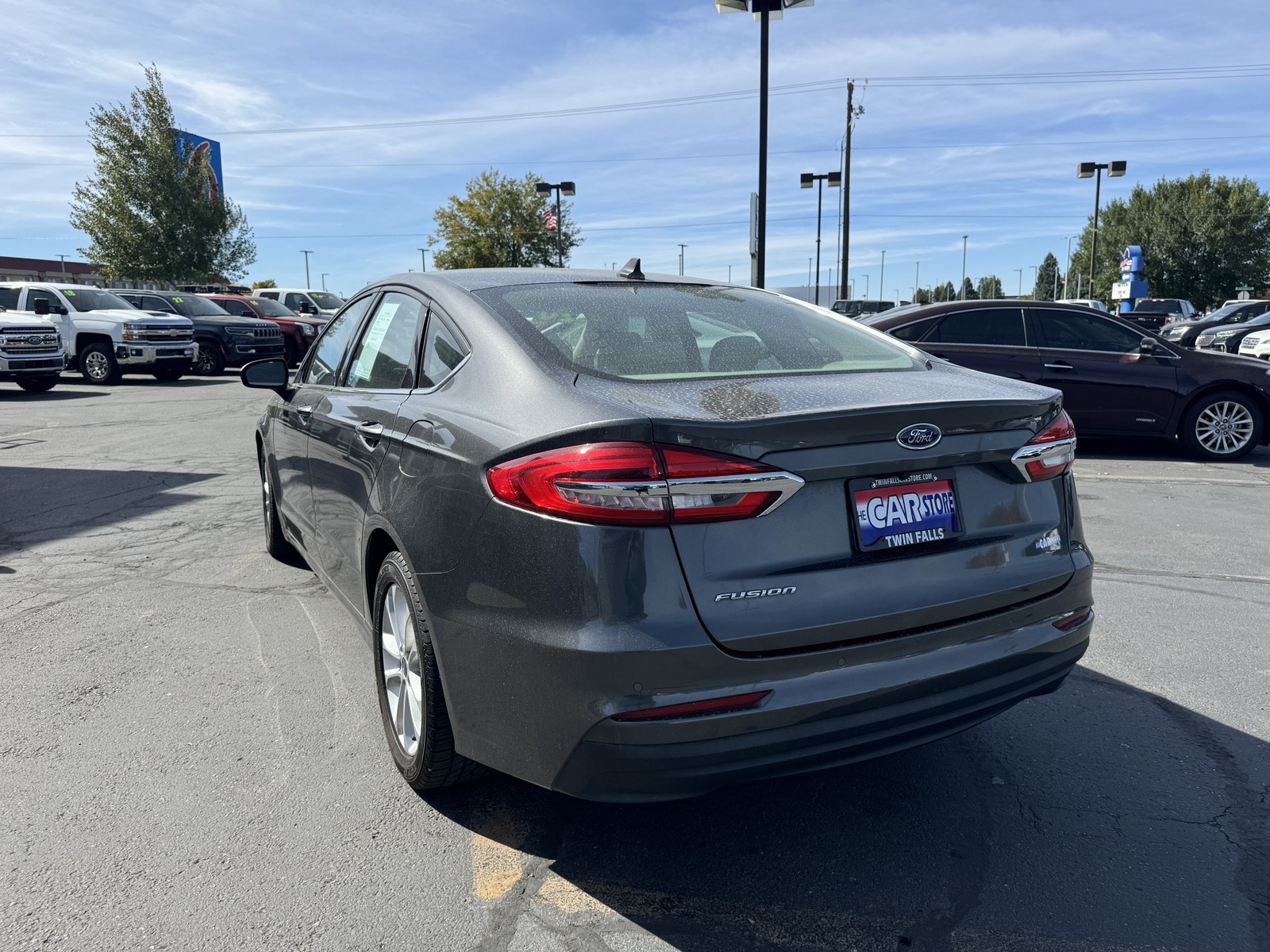 2020 Ford Fusion SE 8