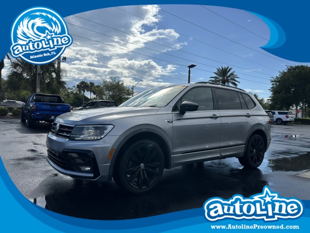 Silver 2021 Volkswagen Tiguan SUV / Crossover Front-Wheel Drive Automatic
