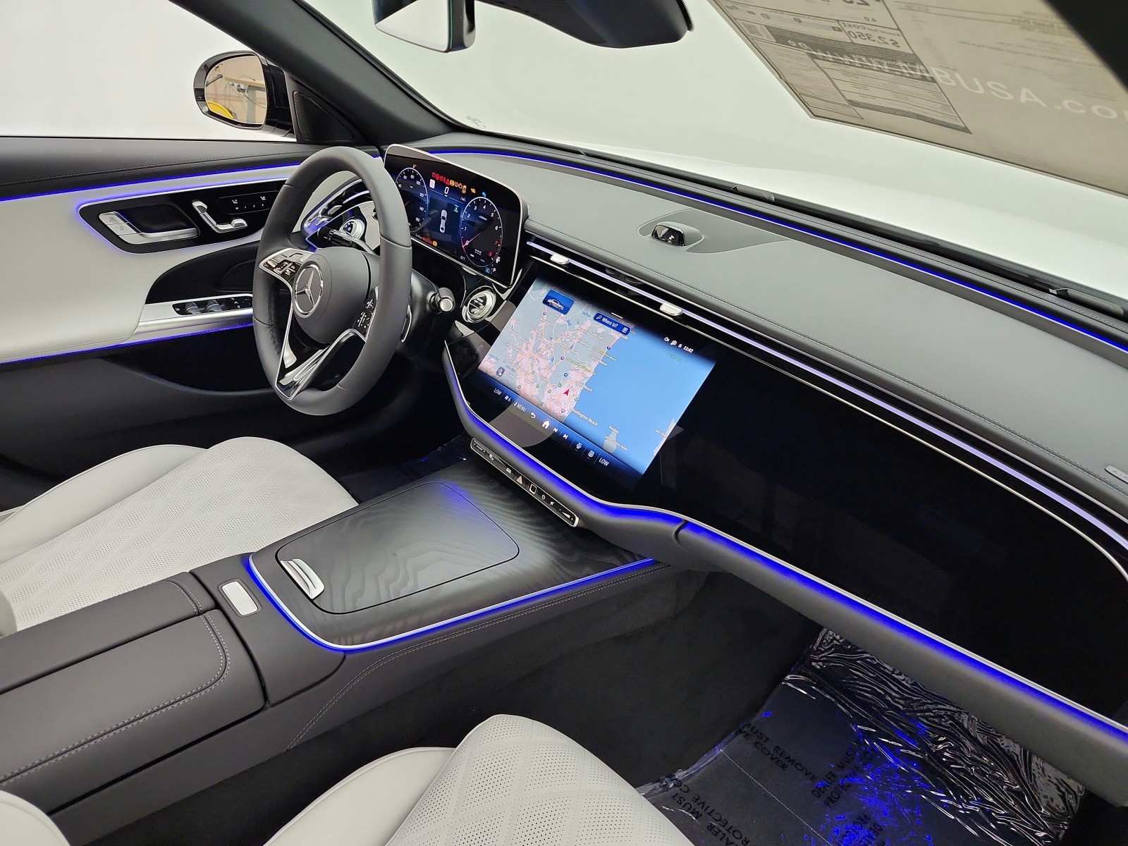 New 2027 Polar White Mercedes-Benz E 450 4MATIC® Sedan image 14