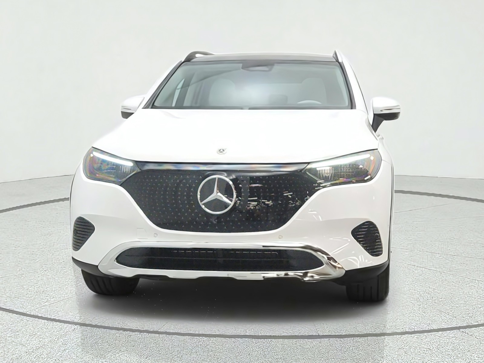 New 2027 Polar White Mercedes-Benz EQE 320+ SUV image 2