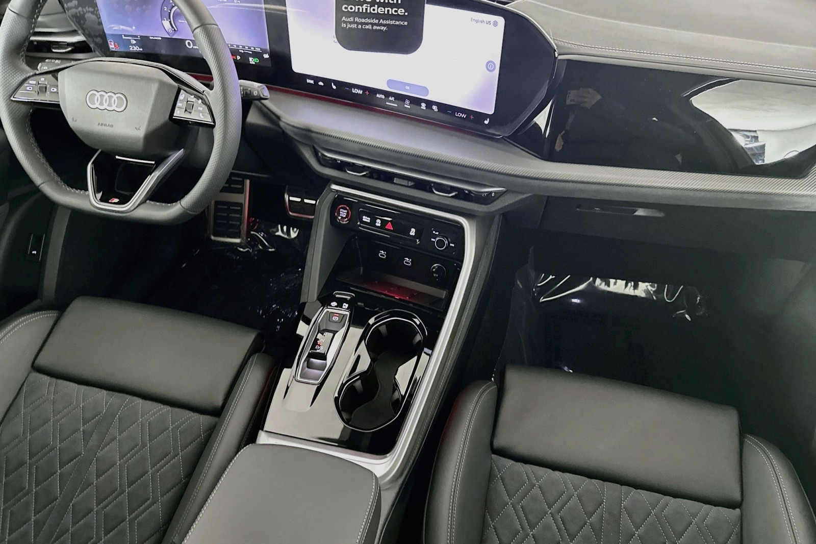 New 2026 Mythos Black Metallic Audi Premium Plus image 6