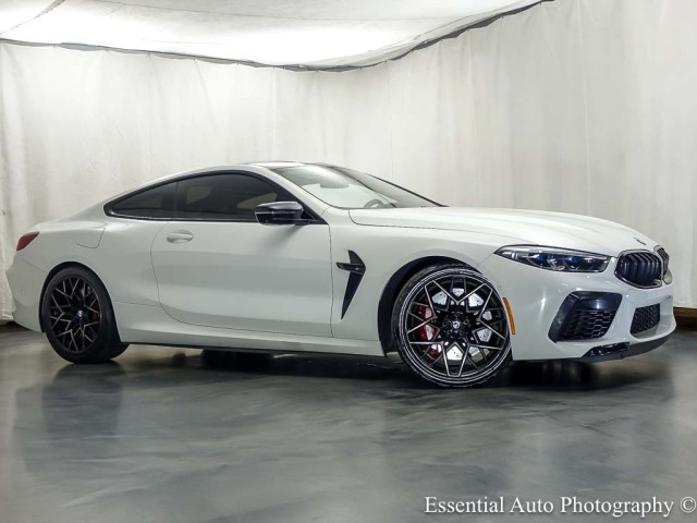 Alpine White 2022 BMW M8 Coupe All-Wheel Drive Automatic