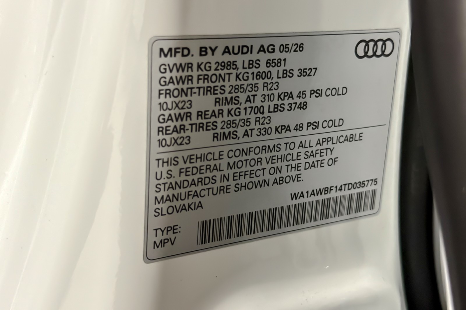 New 2026 Carrara White Audi Premium Plus quattro *Ltd Avail* image 28