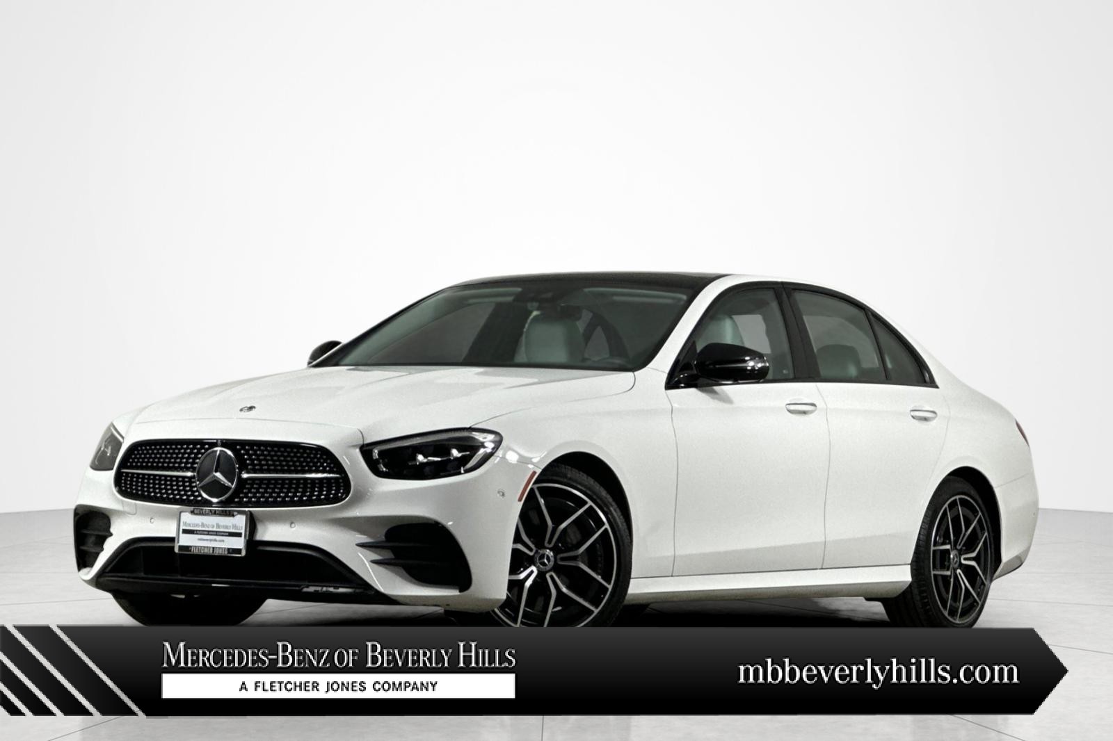 Polar White 2022 Mercedes-Benz E-Class E 350 RWD Sedan Rear-Wheel Drive Automatic