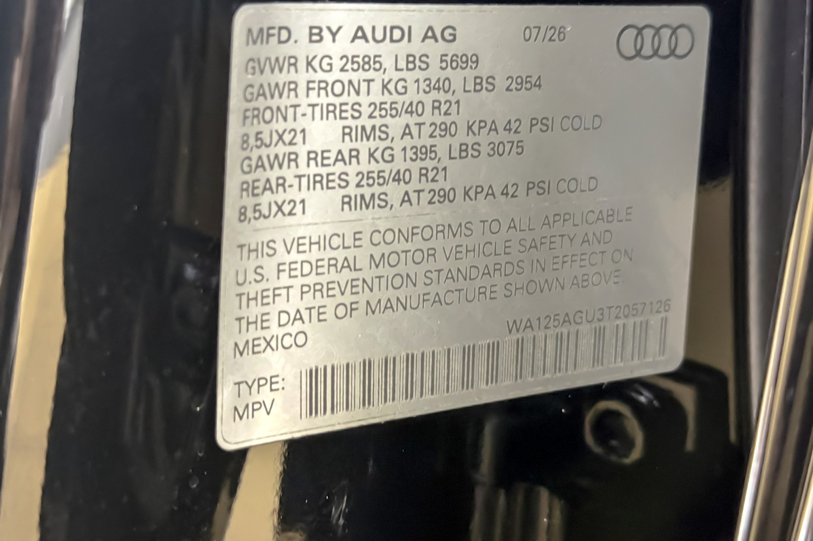 New 2026 Mythos Black Metallic Audi Premium Plus 3.0 TFSI quattro image 25