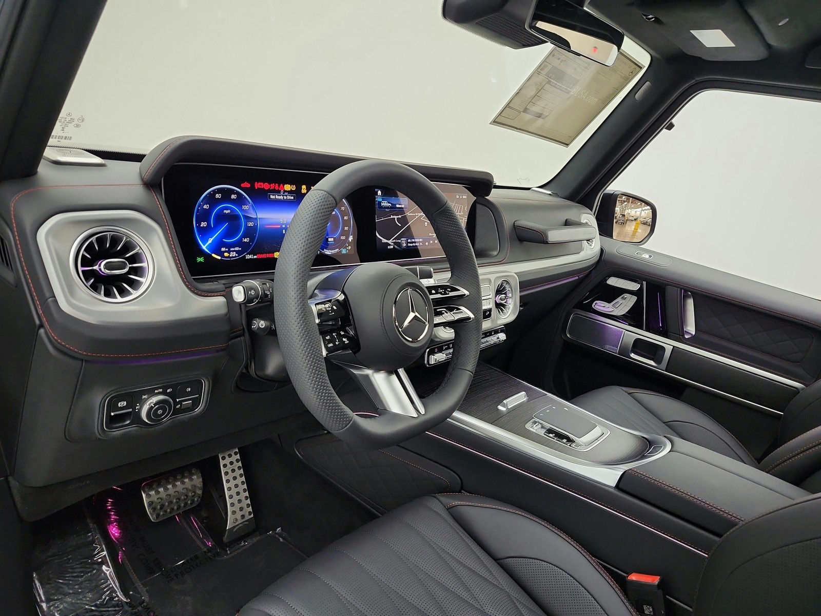 New 2027 MANUFAKTUR Night Black magno Mercedes-Benz G 580e SUV image 9