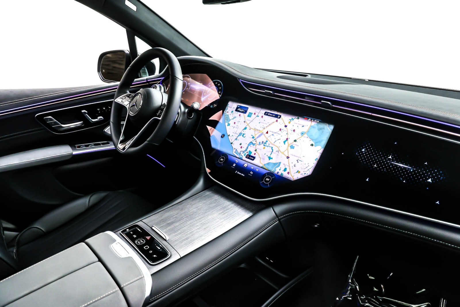 New 2026 Black Mercedes-Benz EQS 400 4MATIC® SUV image 5