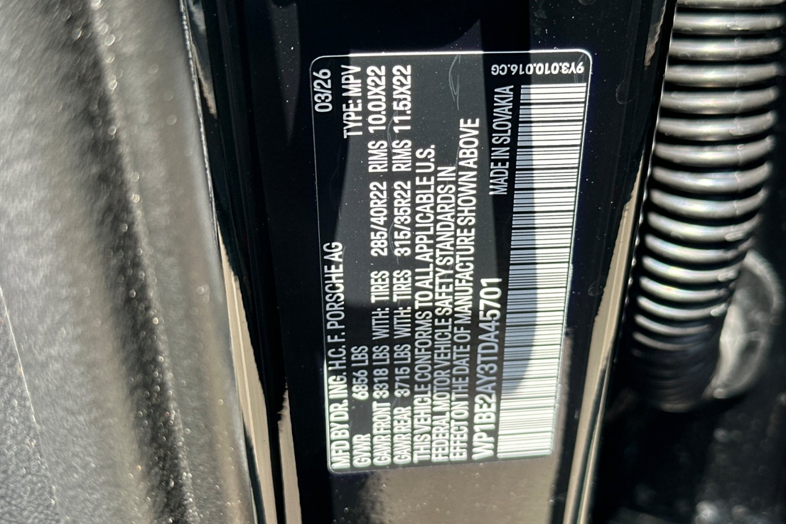 New 2026 Chromite Black Metallic Porsche E-Hybrid image 29