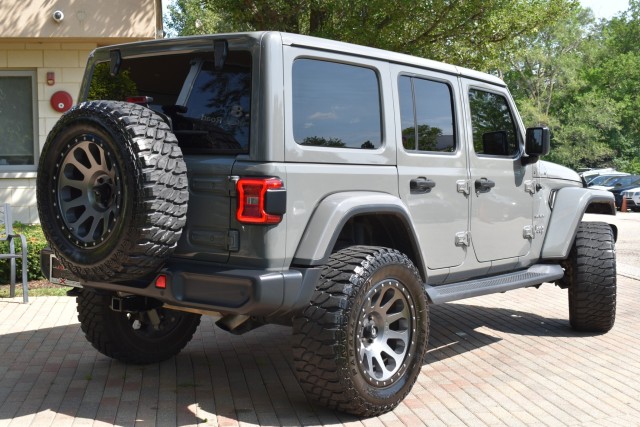 2019 Jeep Wrangler Unlimited Sahara Fuel Wheels Lifted Navi Leather Heated Front Seats LED Lighting Alpine Sound Remote Start Remote Entry HD Radio MSRP $51,555 Plus Extras 11