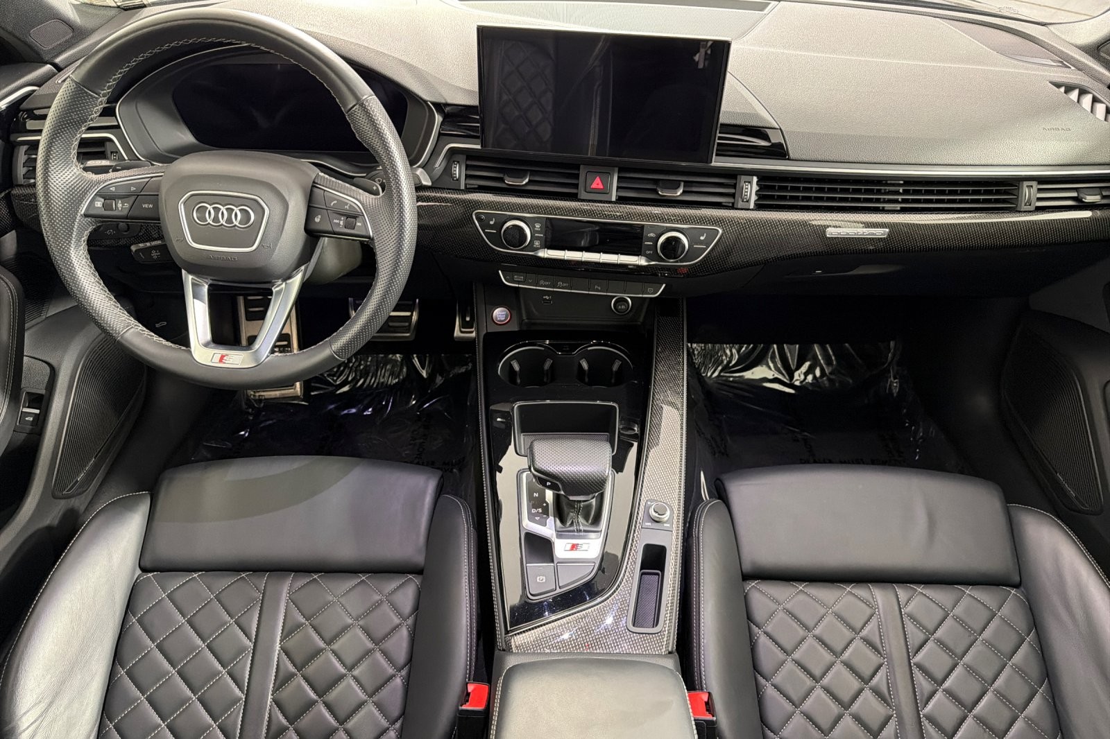 Used 2022 Mythos Black Metallic Audi Premium Plus 3.0 TFSI quattro image 12