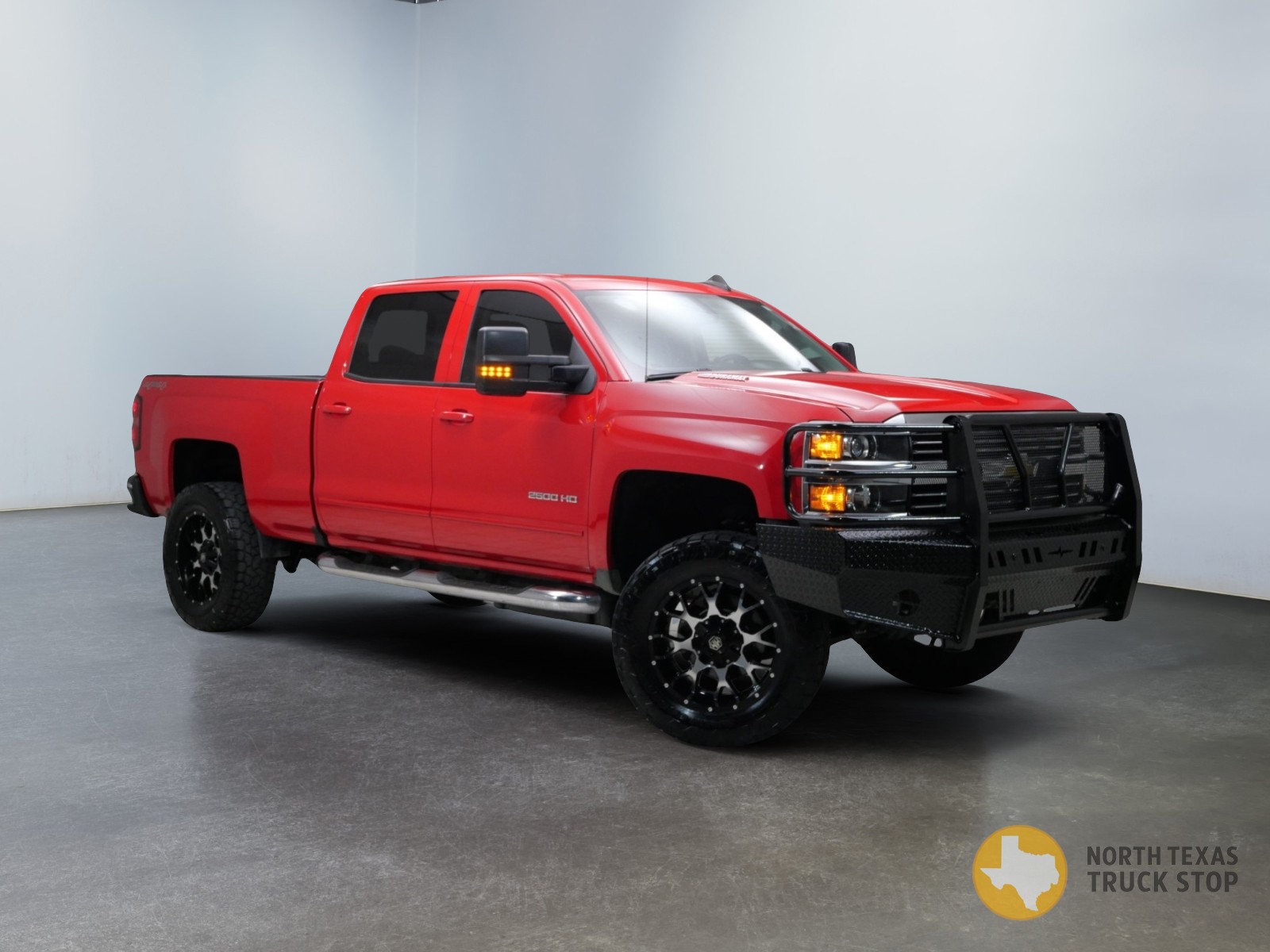 Red Hot 2016 Chevrolet Silverado 2500HD Pickup Truck Four-Wheel Drive Automatic