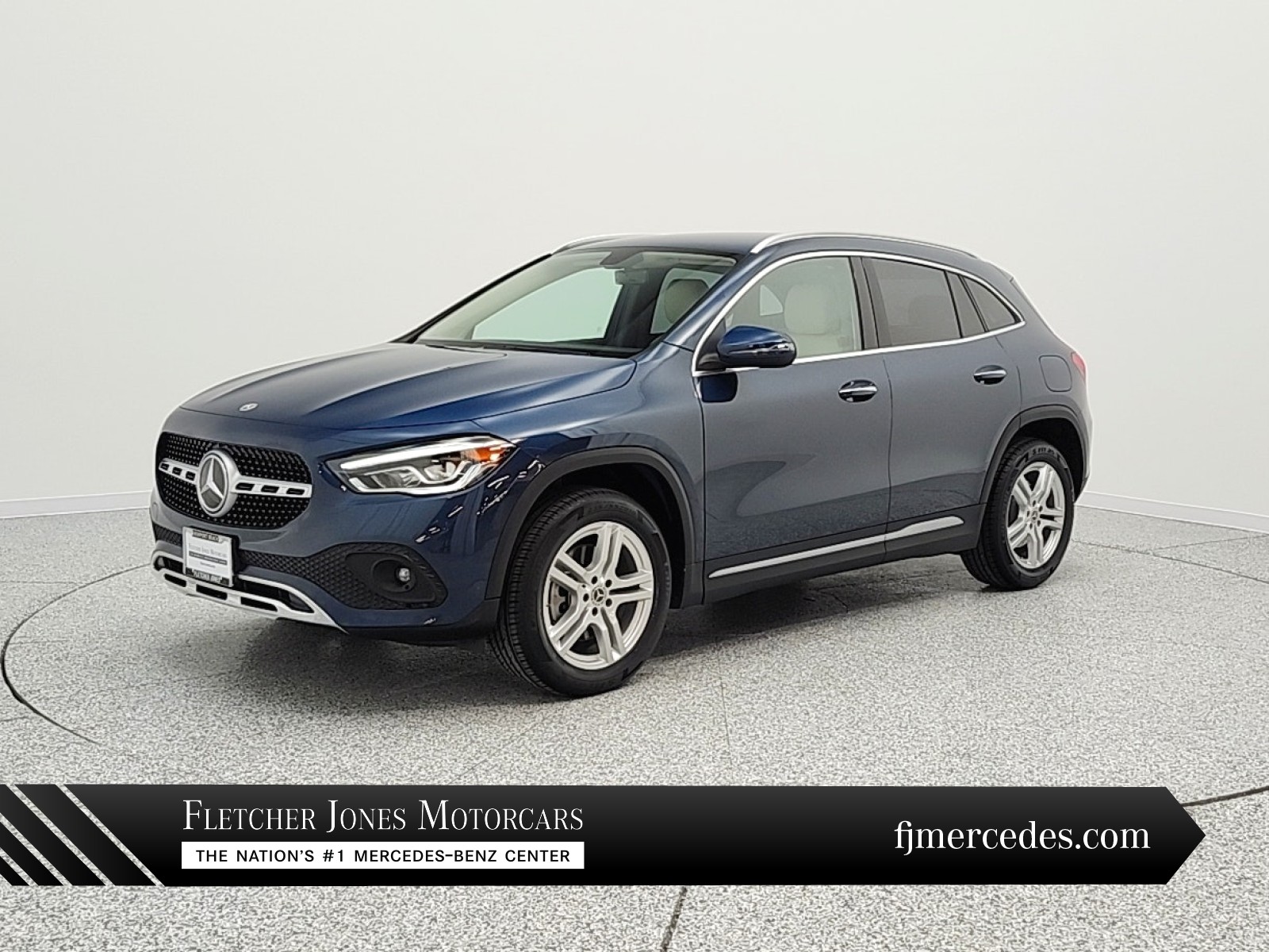 Denim Blue Metallic 2023 Mercedes-Benz GLA 250 FWD SUV / Crossover Front-Wheel Drive Automatic