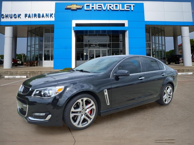 Phantom Black Metallic 2017 Chevrolet SS RWD Sedan Rear-Wheel Drive Manual
