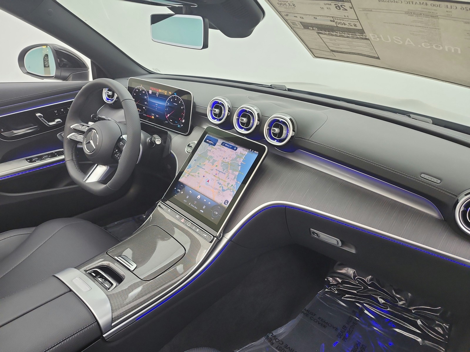 New 2026 Graphite Grey Metallic Mercedes-Benz CLE 300 4MATIC® Cabriolet image 17