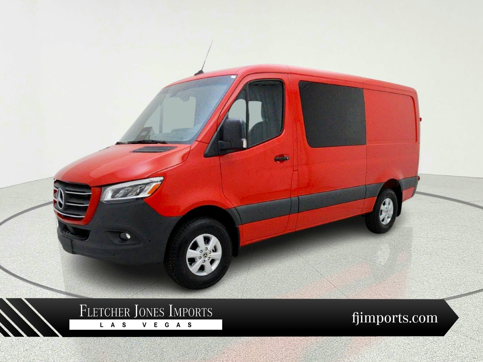 Sunset Red 2025 Mercedes-Benz Sprinter Van Automatic