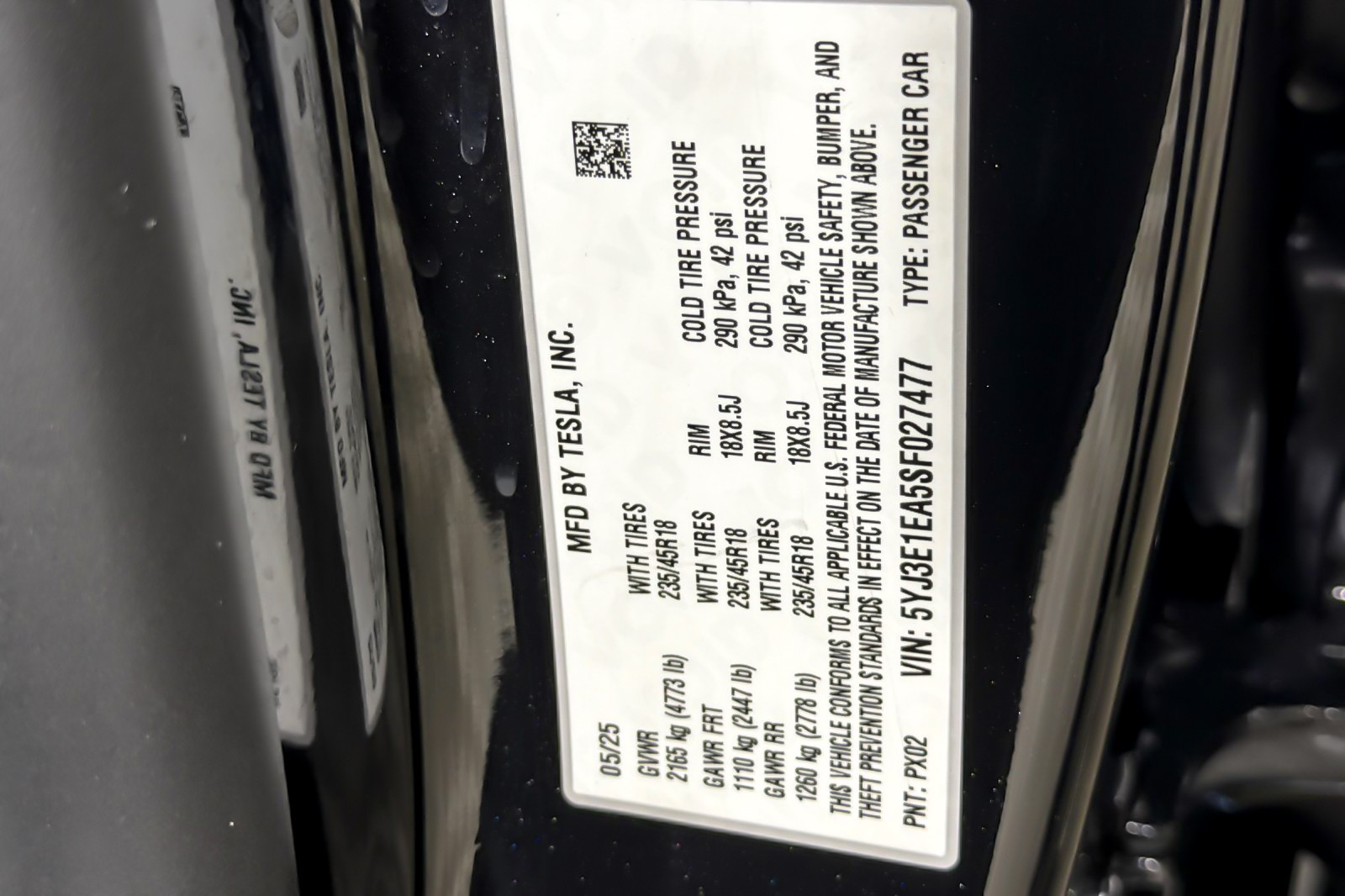 Used 2025 BLACK Tesla Long Range RWD image 27