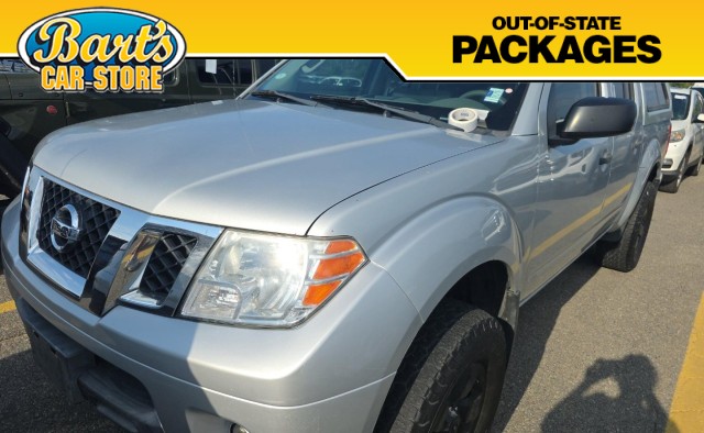 Brilliant Silver 2013 Nissan Frontier Pickup Truck Four-Wheel Drive Automatic