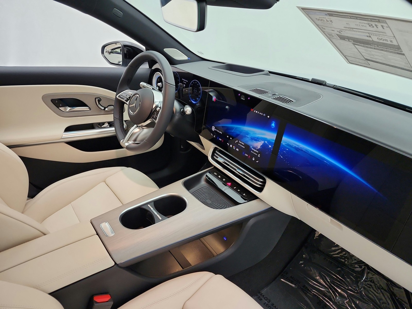 New 2027 Liquid Crystal Green Mercedes-Benz CLA 350 Electric 4MATIC® image 13