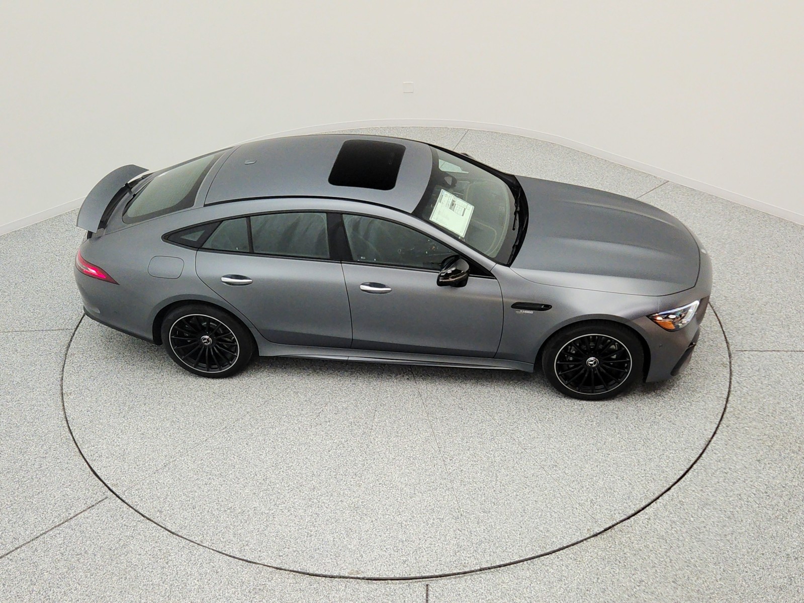 New 2026 MANUFAKTUR Exclusive Selenite Grey Magno Mercedes-Benz AMG® GT 43 4-Door Coupe image 19