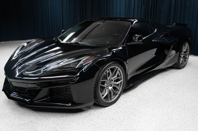 Black 2024 Chevrolet Corvette Convertible Rear-Wheel Drive Automatic