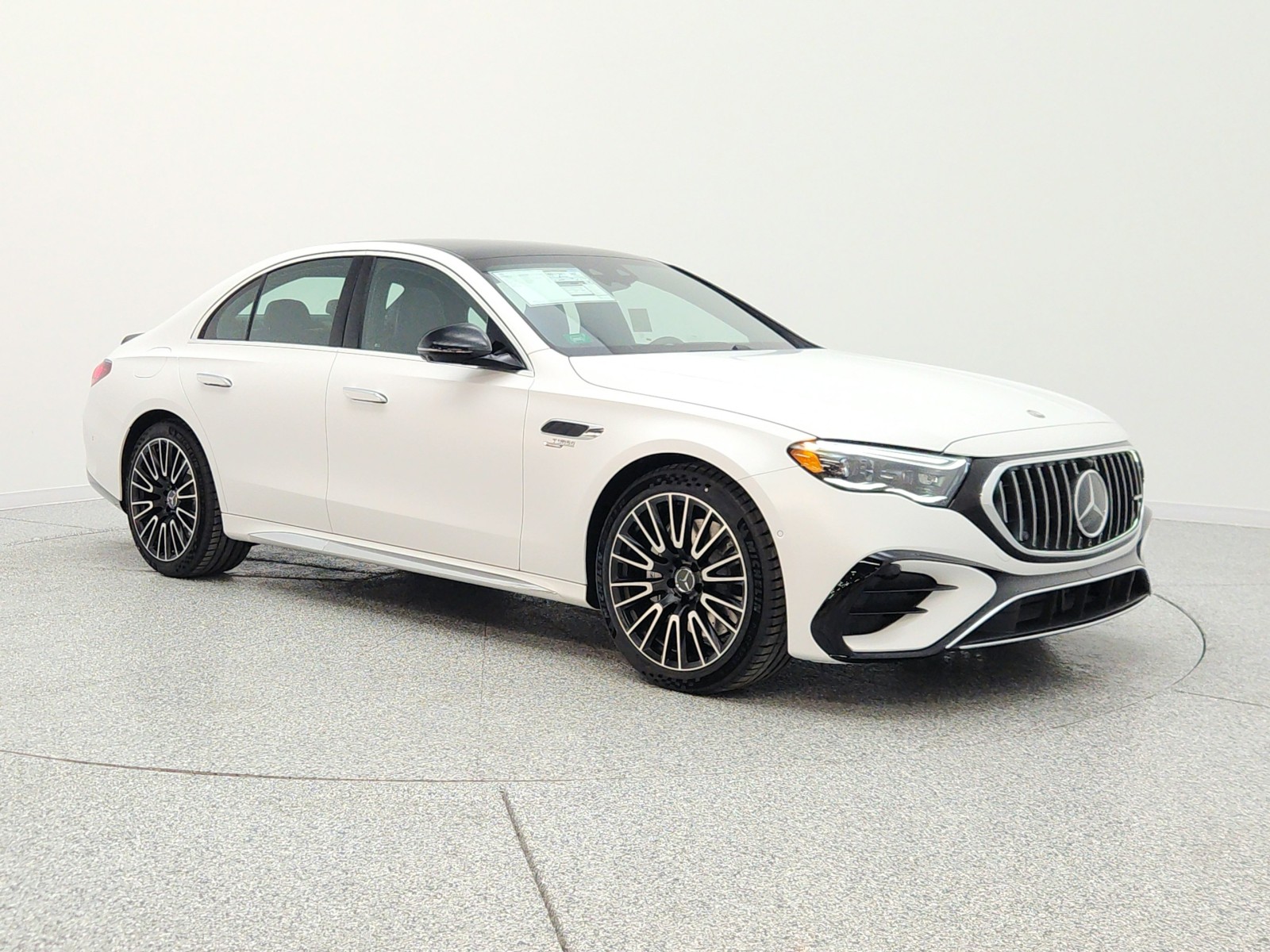 New 2026 MANUFAKTUR Moonlight White Magno Mercedes-Benz AMG® E 53 E 4MATIC+ Sedan image 3