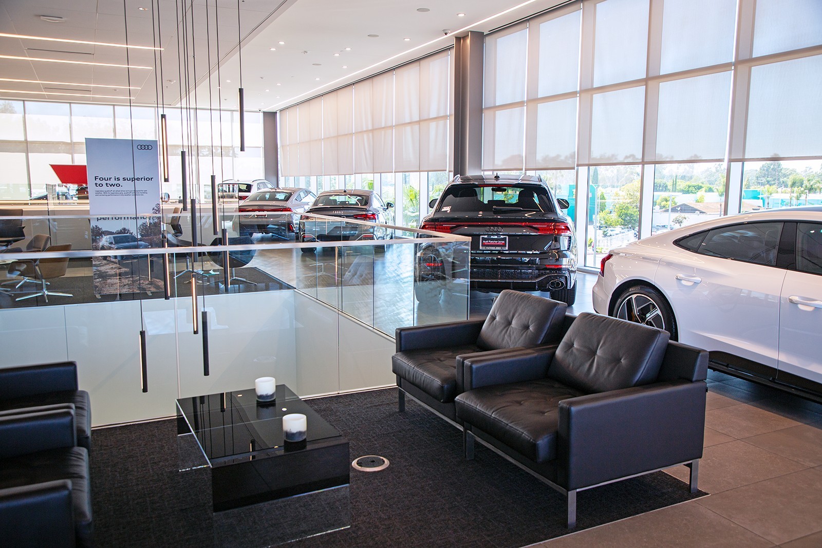 Used 2024 Antimatter Blue Metallic Ford LARIAT image 28