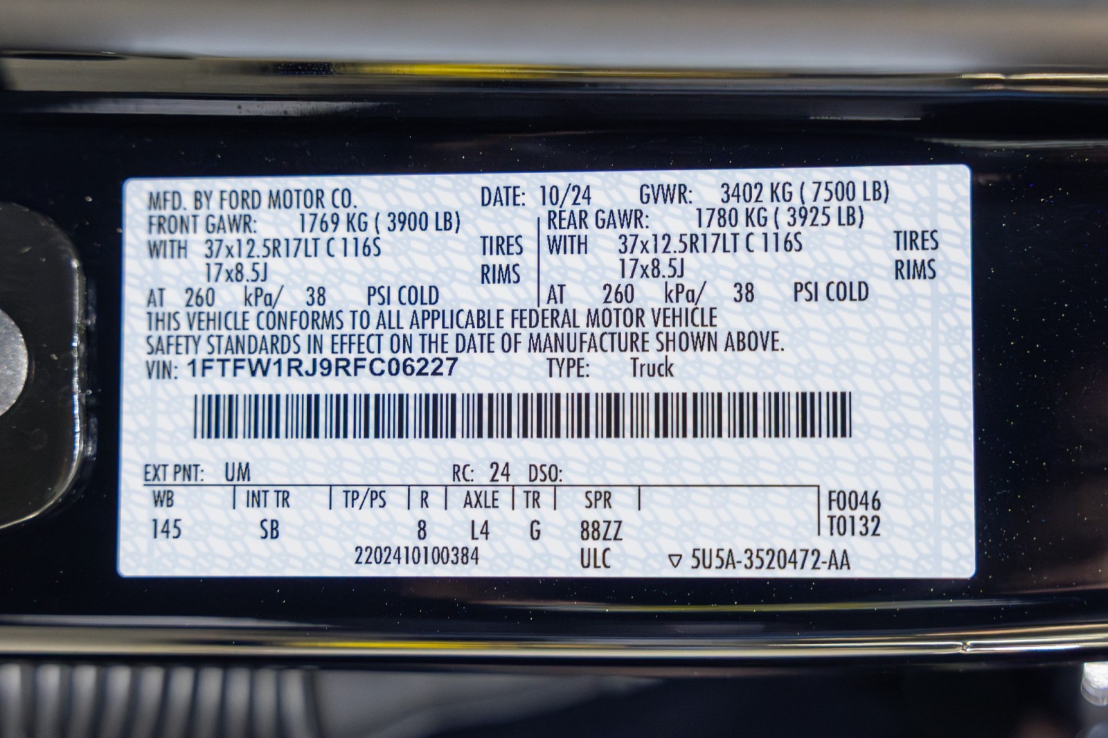 Used Car 2024 Ford F-150  Raptor R - 720 Horsepower - Supercharged V8 For Sale Under $130,000 In Boerne, Texas