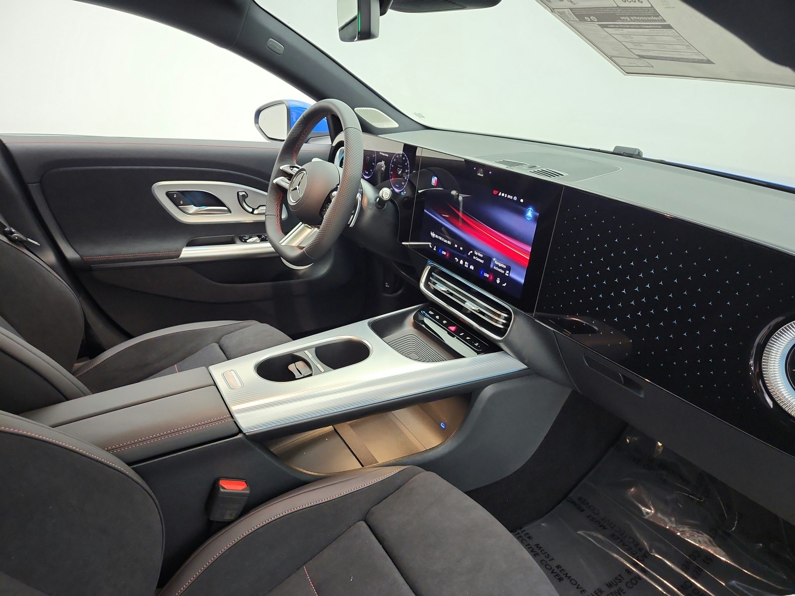 New 2027 Sky Blue Metallic Mercedes-Benz CLA 250+ Electric RWD image 15