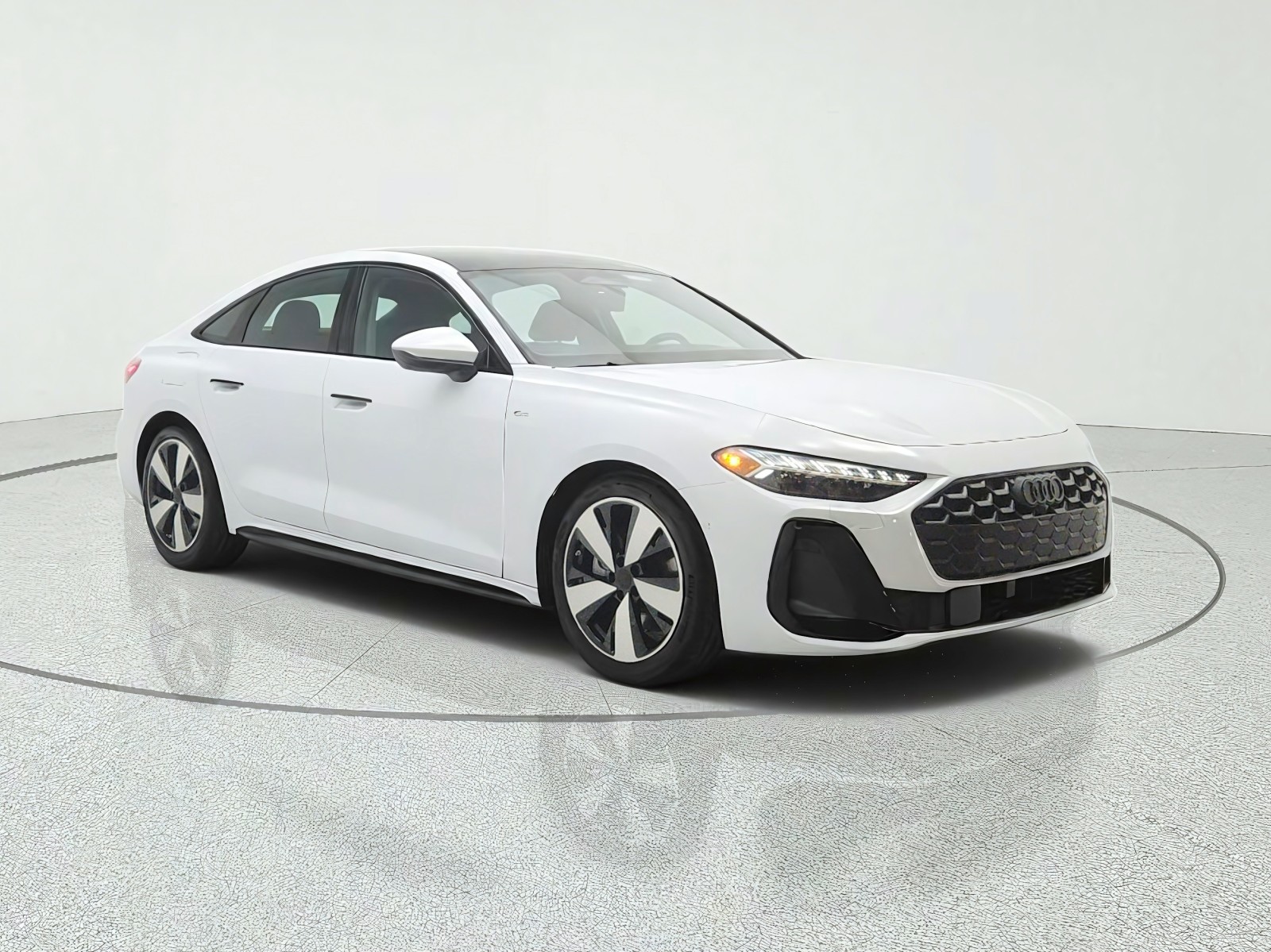 New 2026 Glacier White Metallic Audi Premium Plus 2.0 TFSI quattro image 3