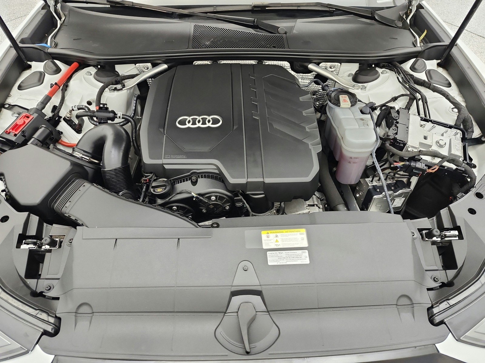 Used 2023 Glacier White Metallic Audi Premium image 17