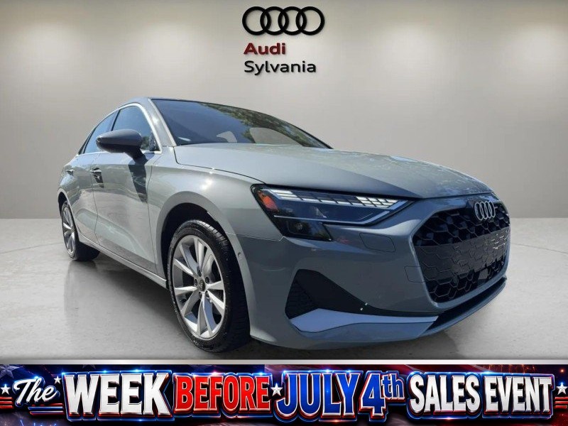Arrow Gray Pearl Effect 2026 Audi A3 Sedan All-Wheel Drive Automatic