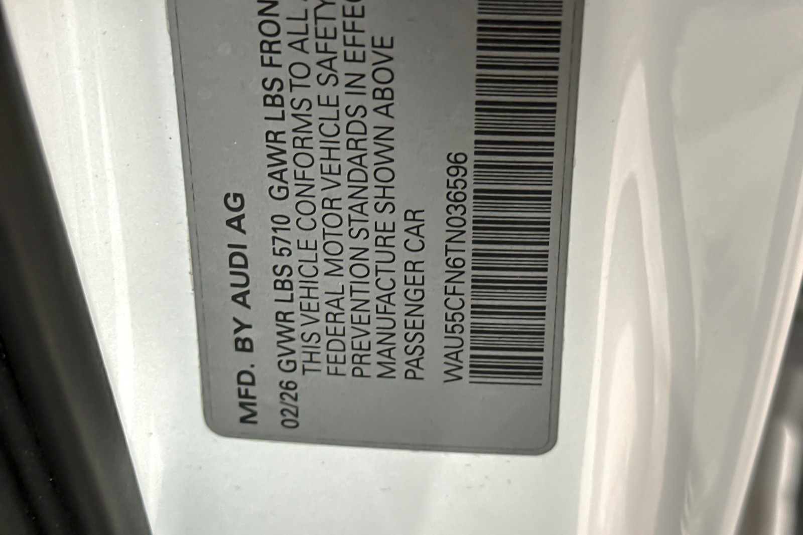 New 2026 Glacier White Metallic Audi Premium Plus quattro image 27