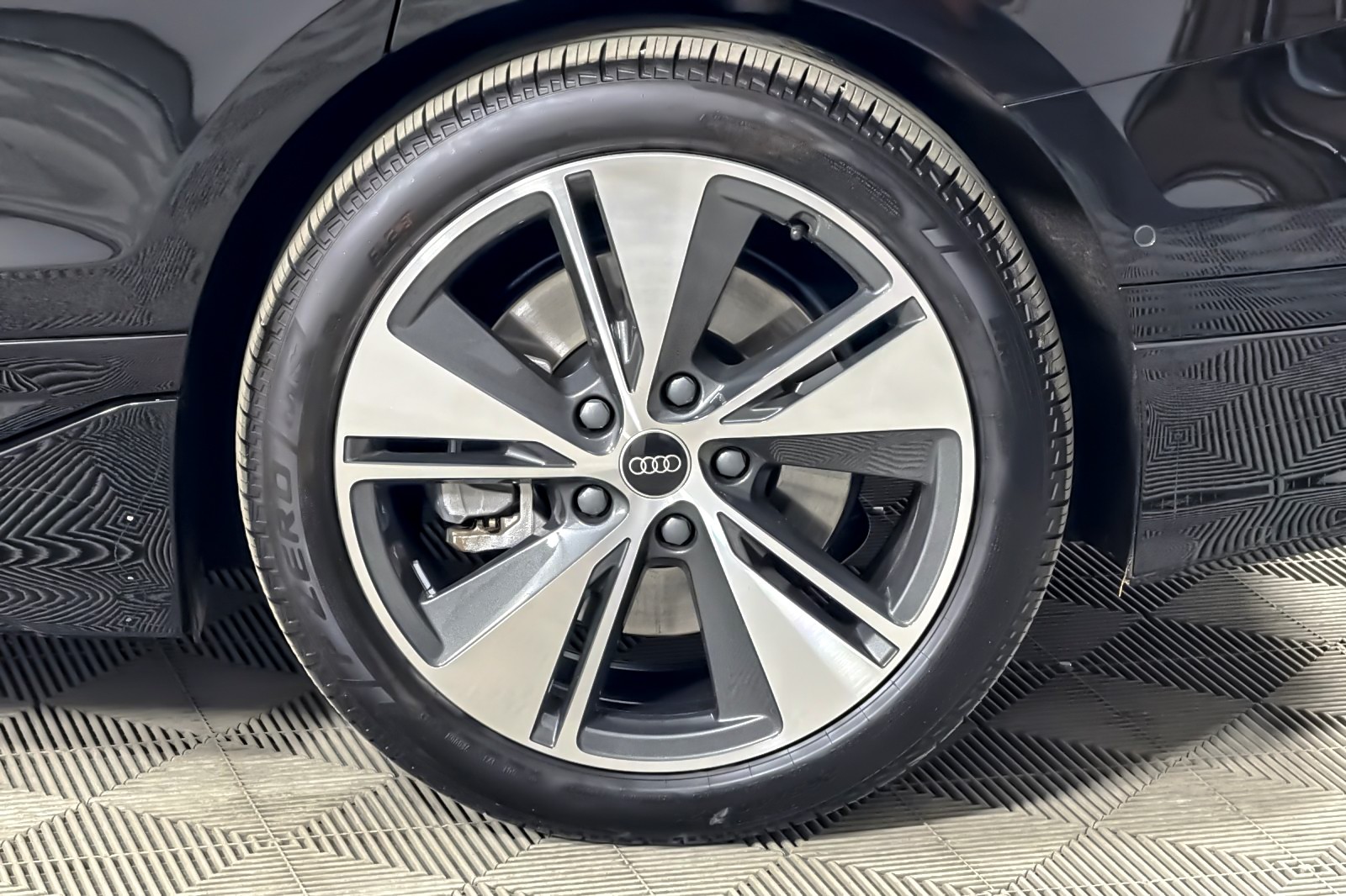 Certified Used 2025 Mythos Black Metallic Audi Premium Plus RWD image 25