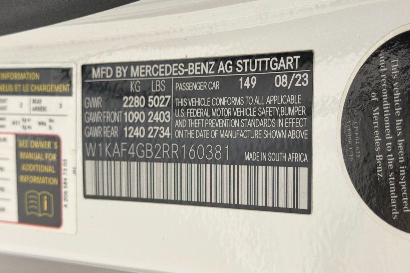 Certified Used 2024 Polar White Mercedes-Benz C 300 image 26