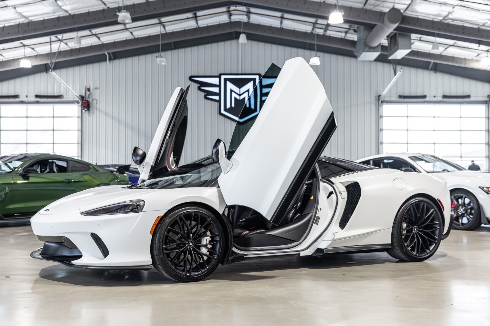 Glacier White 2023 McLaren GT RWD Coupe Rear-Wheel Drive Automatic
