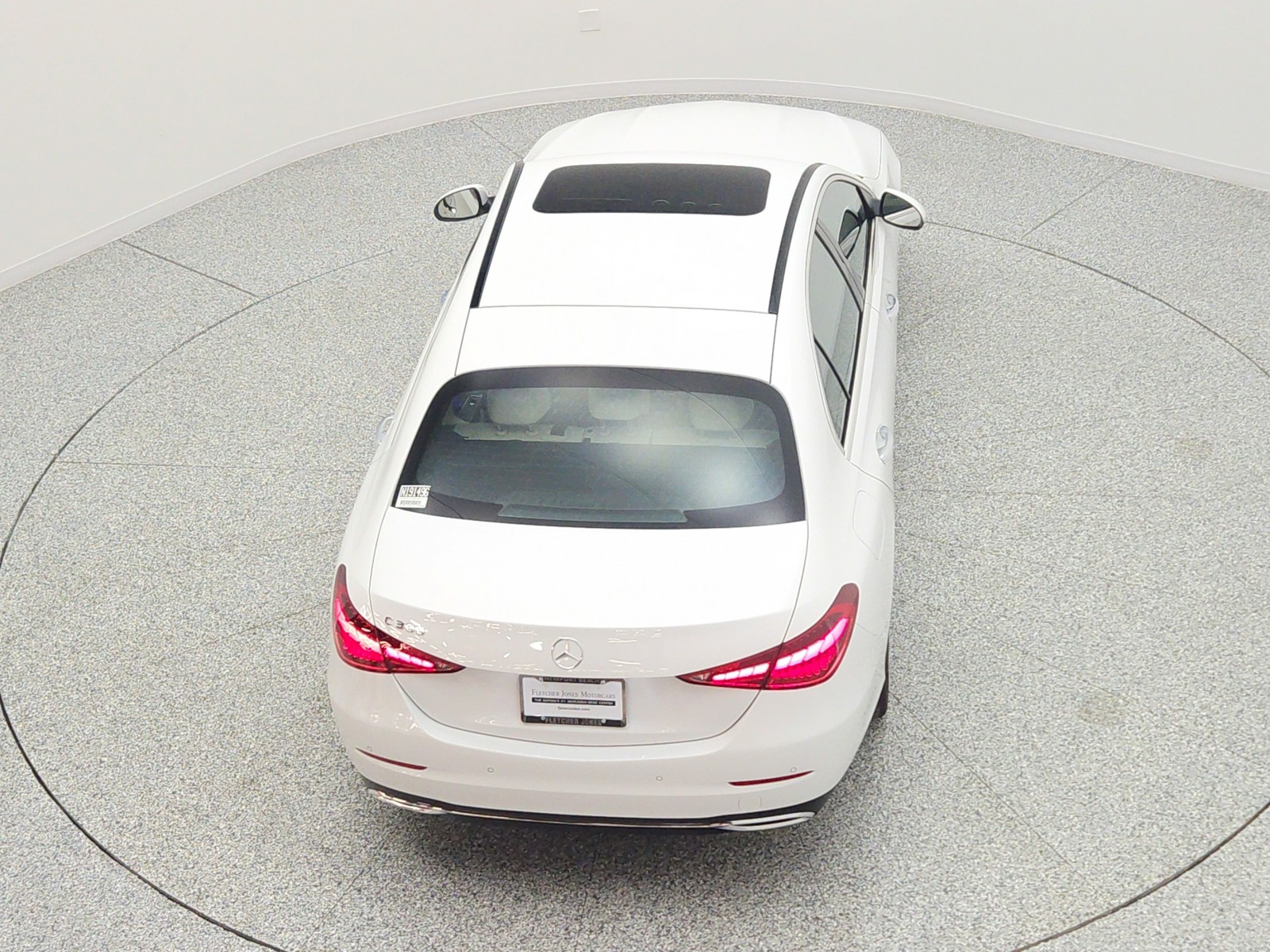 New 2026 MANUFAKTUR Moonlight White Metallic Mercedes-Benz C 300 Sedan image 21