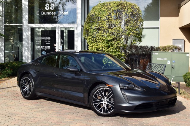 2022 Porsche Taycan One Owner Navi Leather InnoDrive W/Acc& Alk Pano Moonroof Premium Pkg. Heated Seats Electric Sport Sound Bose Sound MSRP $99,860 2