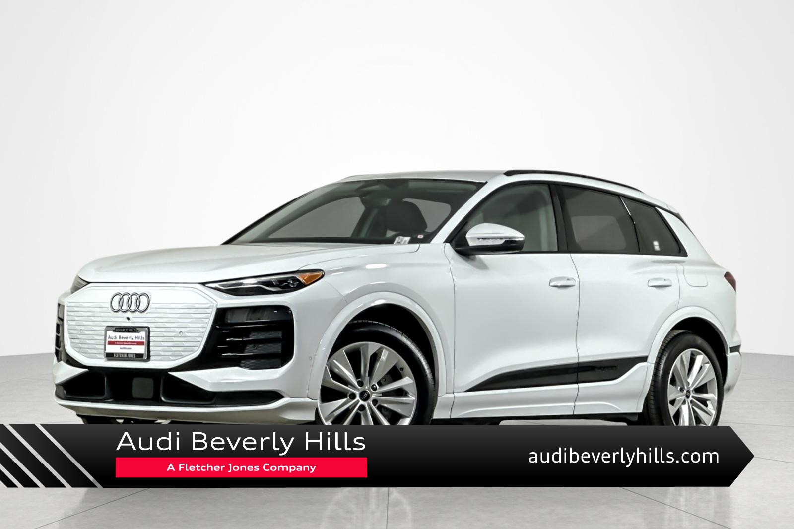 Glacier White Metallic 2025 Audi Q6 e-tron Premium RWD SUV / Crossover Rear-Wheel Drive Automatic