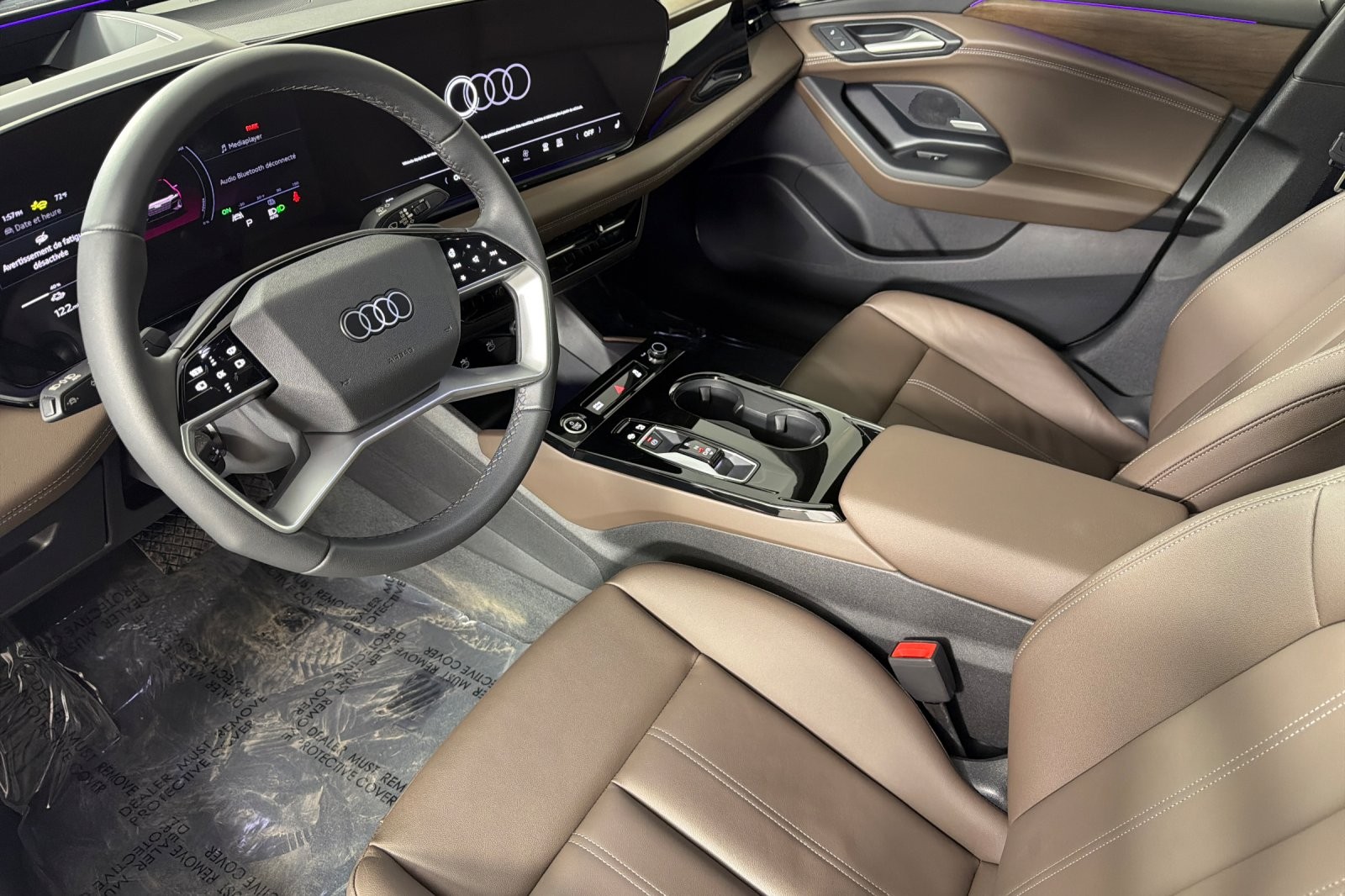 Certified Used 2025 Glacier White Metallic Audi Premium Plus RWD image 9