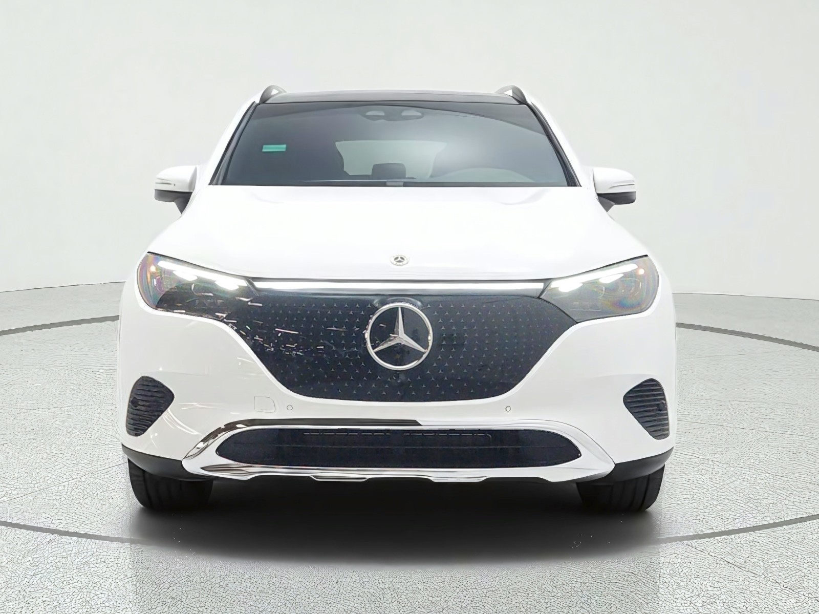 New 2027 Polar White Mercedes-Benz EQE 320+ SUV image 2