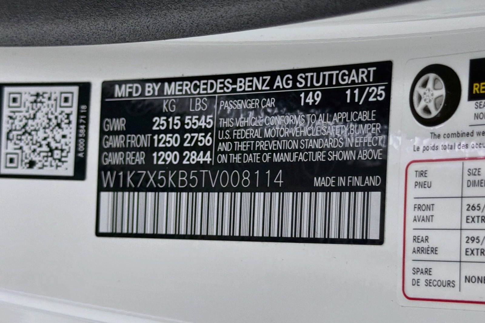 New 2026 Polar White Mercedes-Benz AMG® GT 43 4-Door Coupe image 24